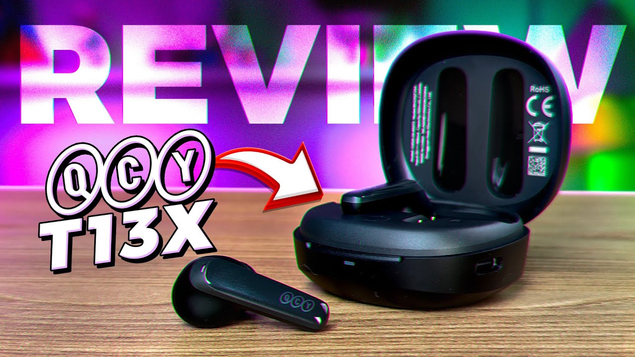 BOM, BONITO e MUITO BARATO! REVIEW COMPLETO do QCY T13X!