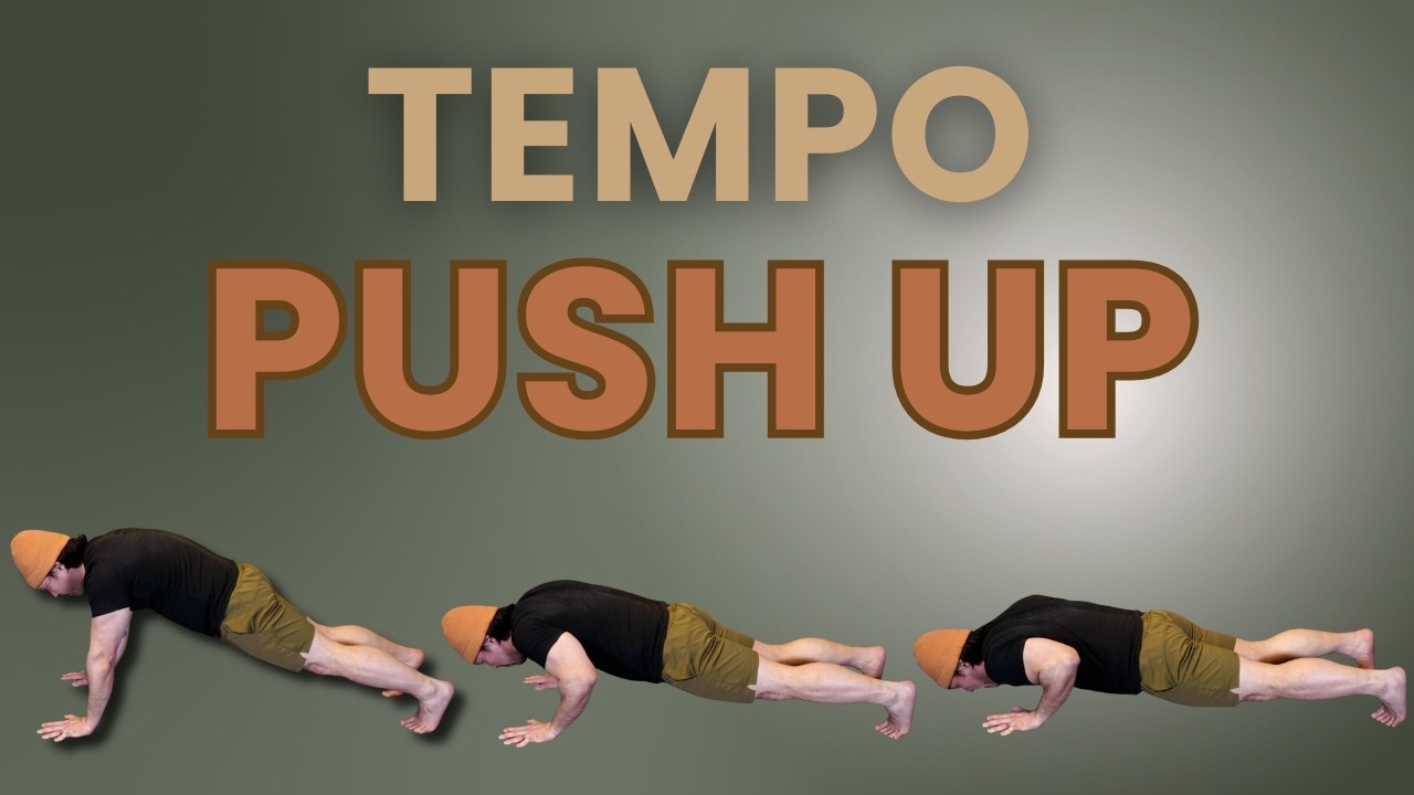 Tempo Push-Up Tutorial | Build Strength Without Joint Pain
