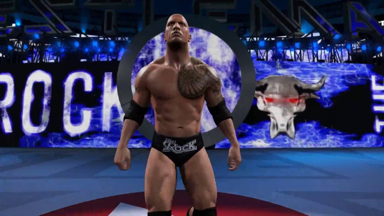 WWE 2K16 - The Rock (Entrance, Signature, Finisher)