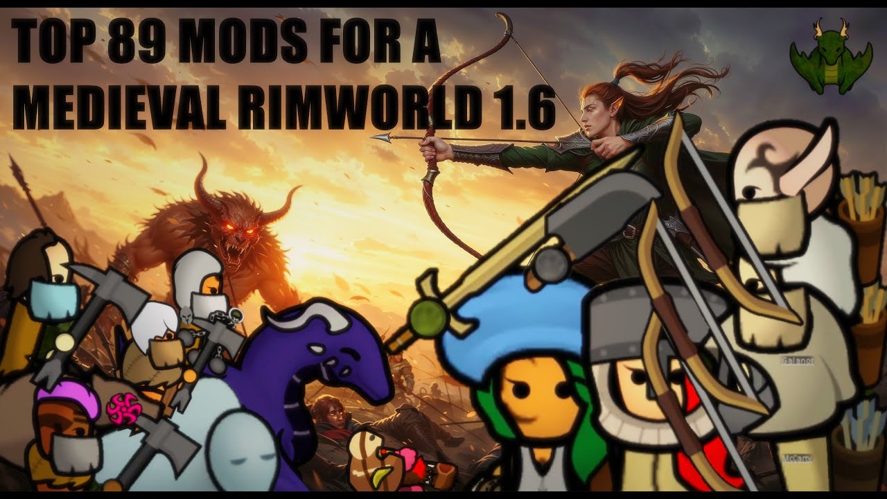 How To Mod RimWorld 1.6 for a Medieval and Magical Playthrough (Load Order Included)