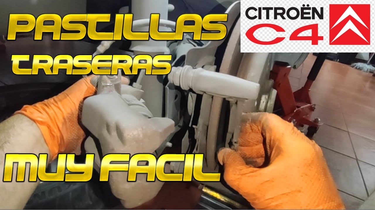 Pastillas traseras Citroën C4 | Tutorial