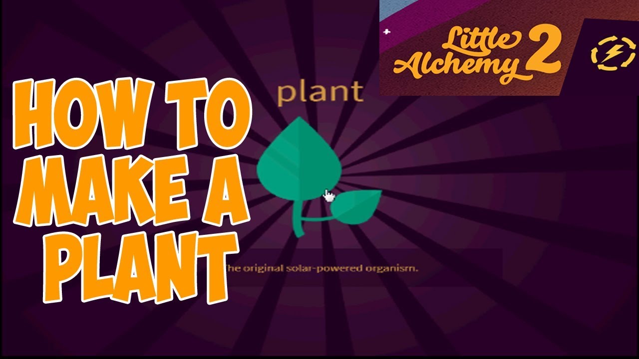 Little Alchemy 2: How to Make a PLANT