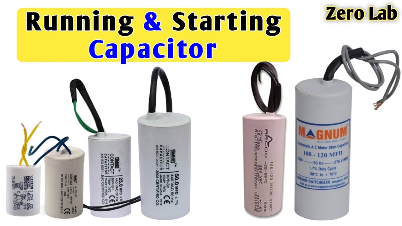 Running Capacitor And Starting Capacitor Difference जरूर देखें ये वीडियो