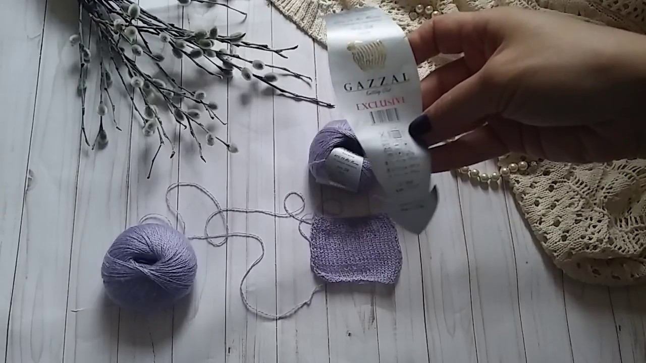 Пряжа Gazzal excluzive. Капризный эксклюзив