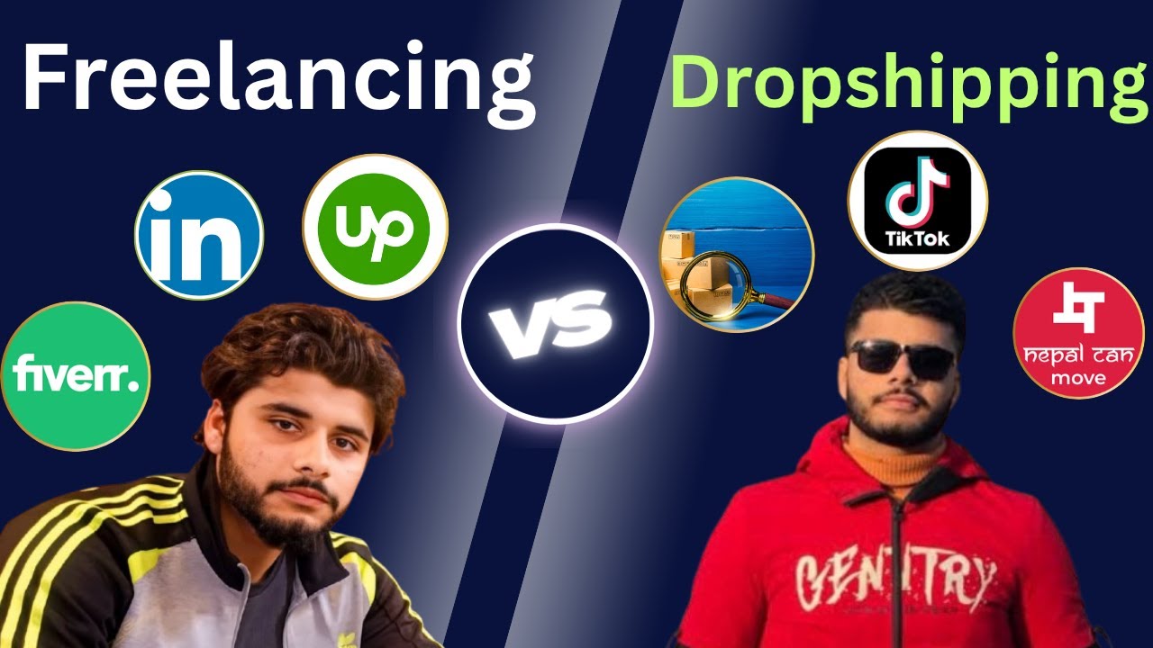DropShipping Or Freelancing In Nepal ? Which one is Better ||2025 full guide || Freelance vs Ecom