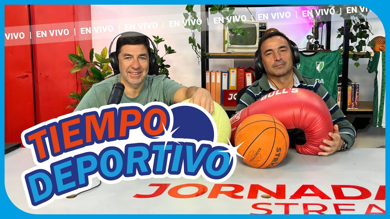 🔵 JORNADA STREAM | Tiempo Deportivo - Sandro Gim&eacute;nez, Edgardo Lillo y Leo Lugo