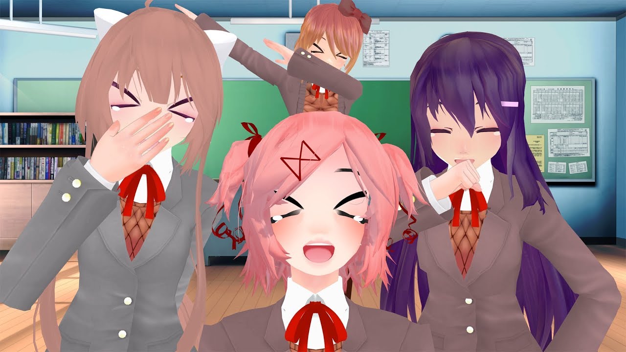 DOKI DOKI LITERATURE CLUB MEME COMPILATION