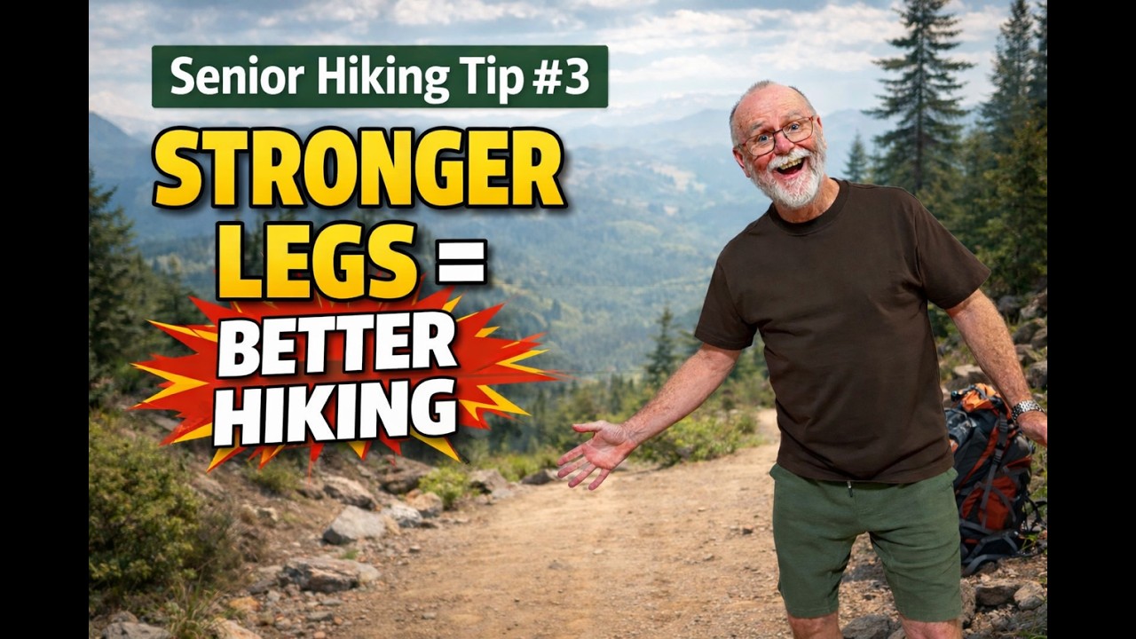 👉 Stronger Legs = Better Hiking | Senior Hiking Tips #3 (Build Strength & Stability)