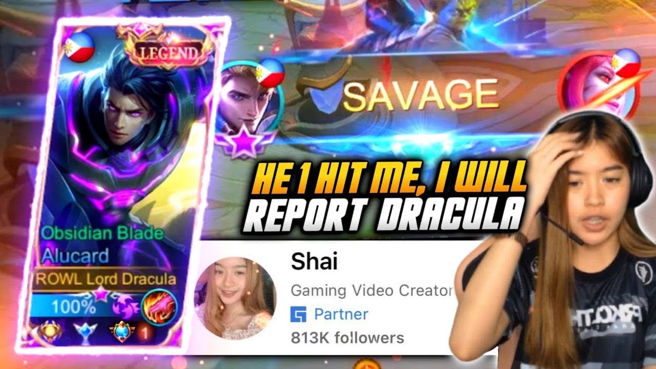 Dracula Meet Famous FB Girl Streamer 