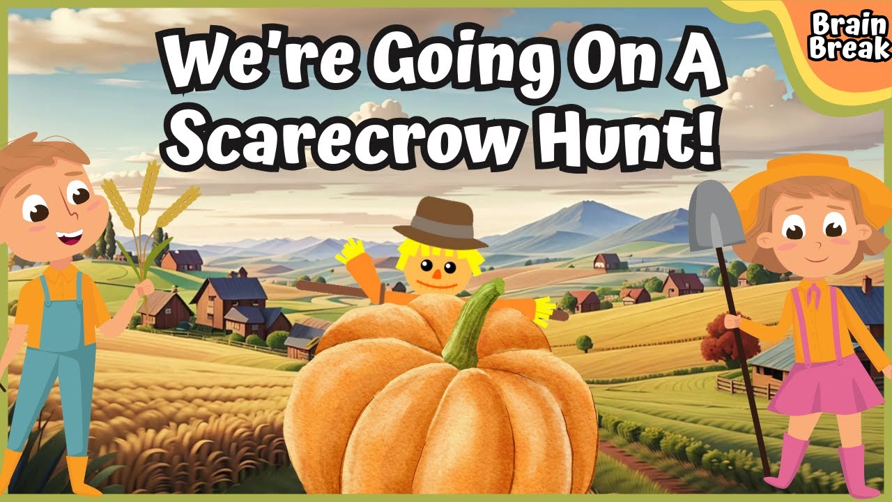 Going On A Scarecrow Hunt! | Brain Break | Freeze dance | Just Dance | Fall Brain Break