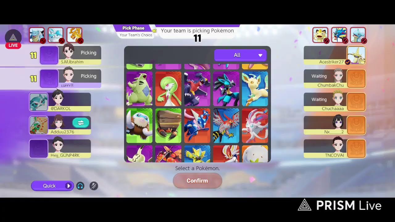 Master to Legend Rank Push in Pokemon Unite