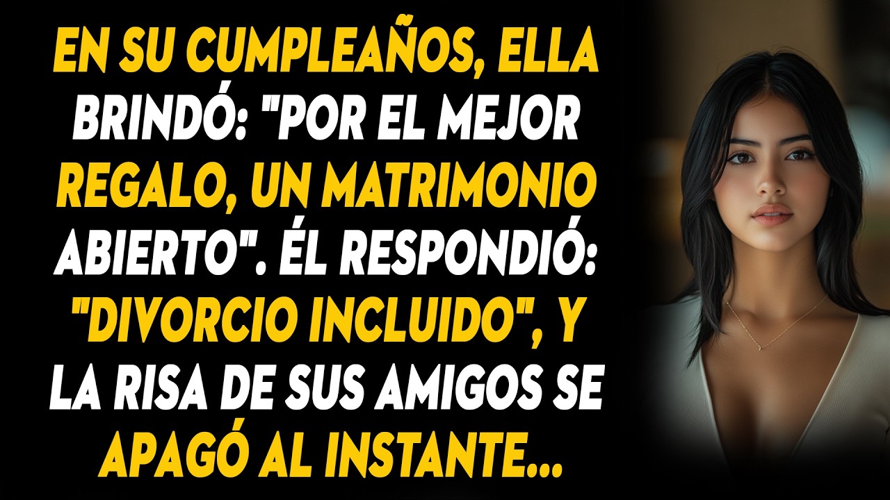 En Su Cumpleaños, Ella Brindó: 