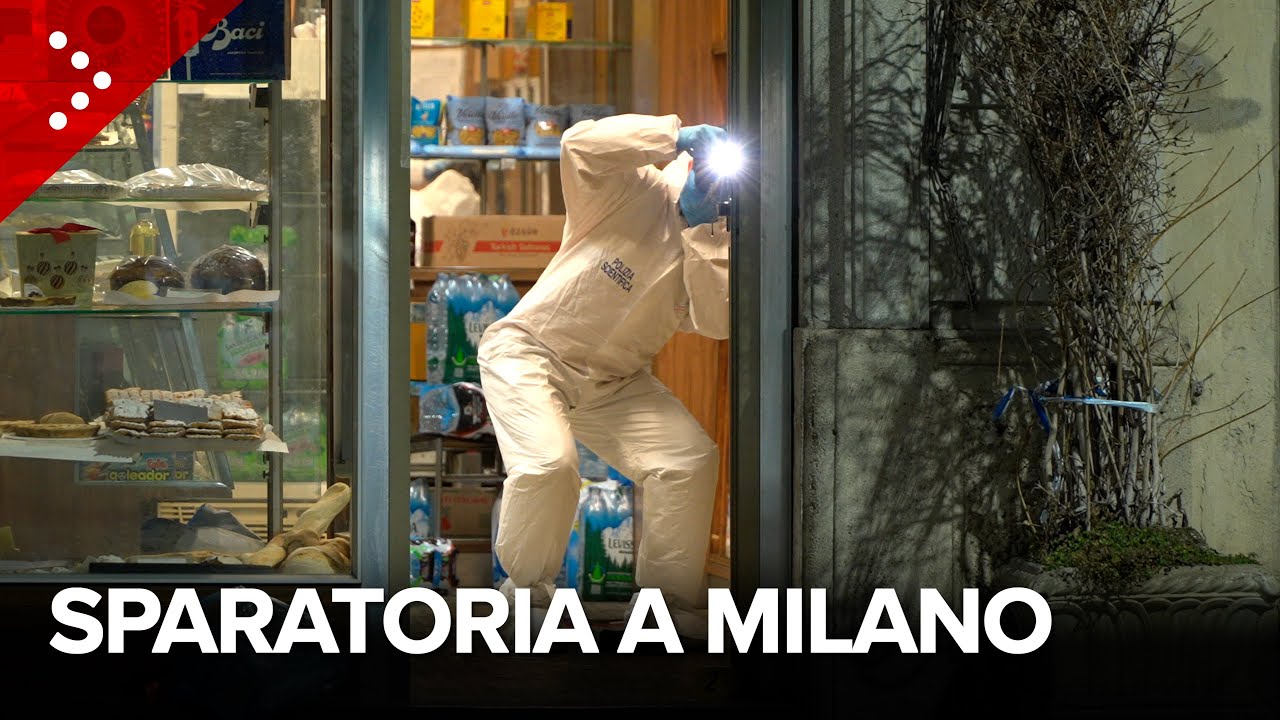 Sparatoria a Milano in un panificio di piazzale Gambara: un morto e un ferito grave