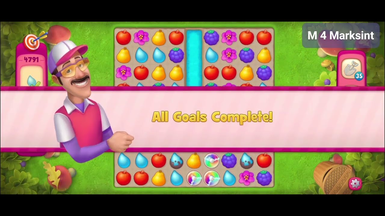 PLAYRIX GARDENSCAPES || GARDENSCAPES Level clearing || Marathon LEVEL Clearing || From 4788 to 4792