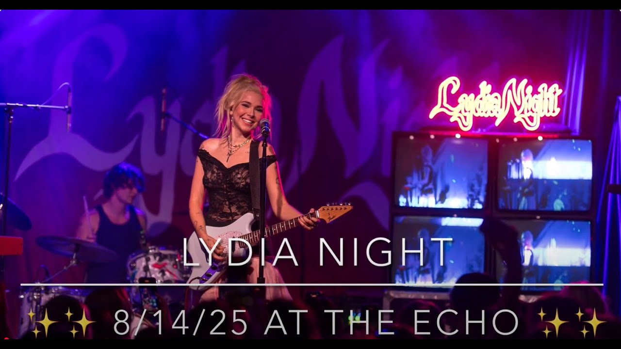 From The Regrettes to Solo Pop Star: Lydia Night Live at The Echo