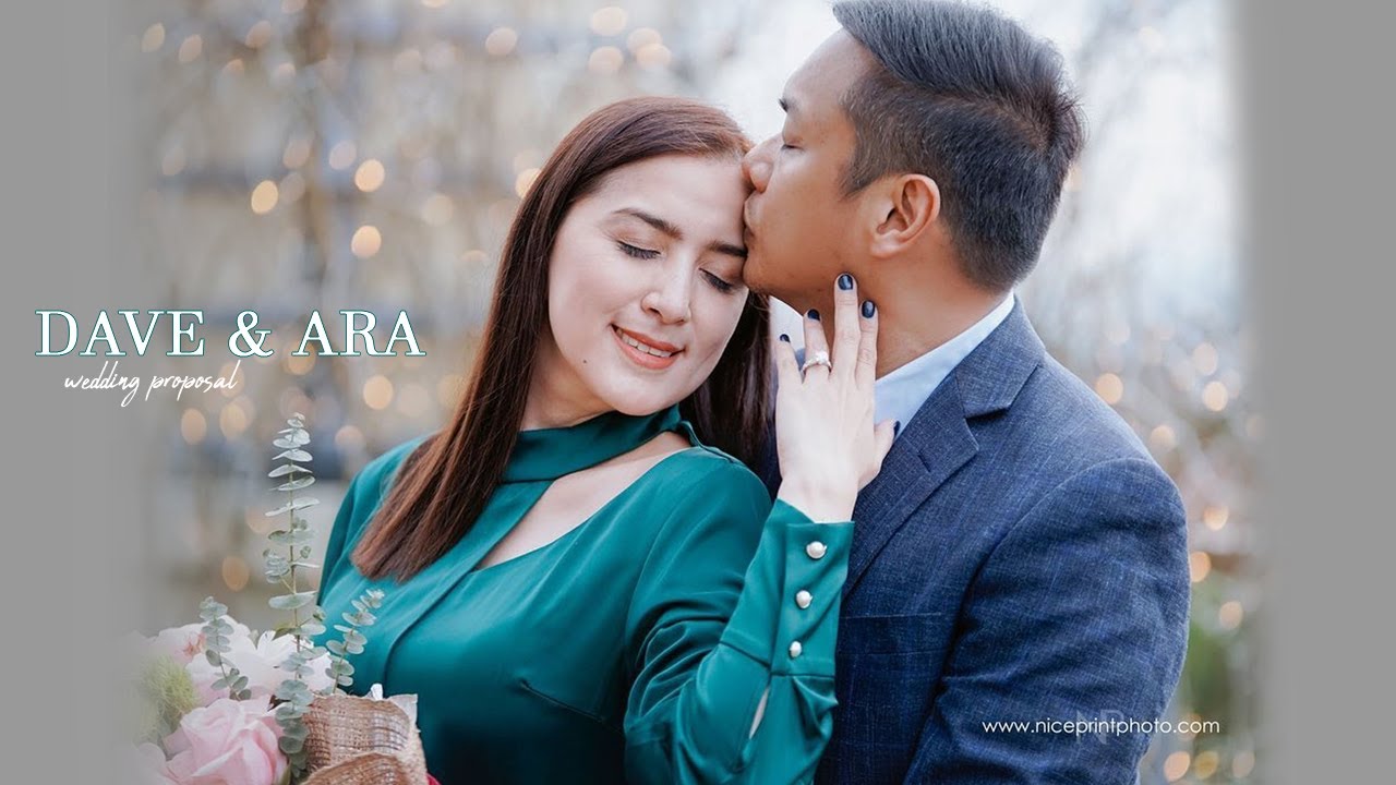 Dave Almarinez and Ara Mina | Wedding Proposal Video by Nice Print Photography
