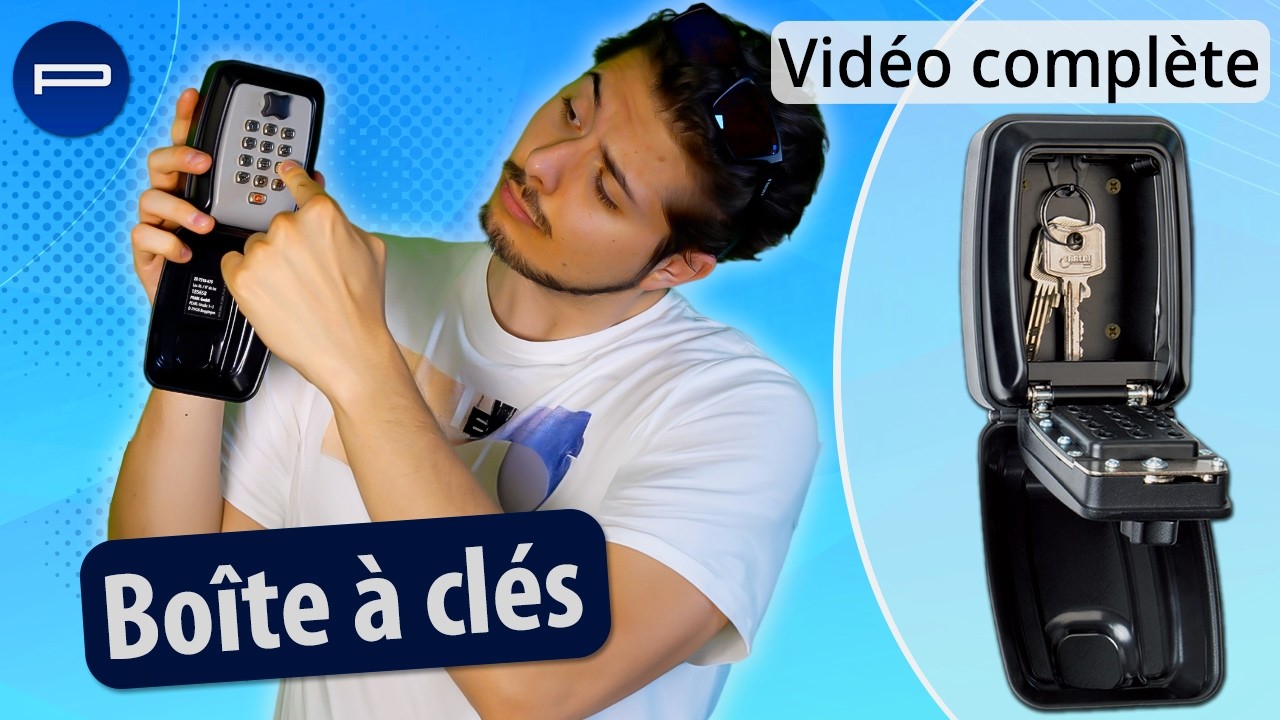 Comment protéger ses clés ? Pas de pile, pas d'appli, la boîte à clé mécanique ! [PEARLTV.FR]