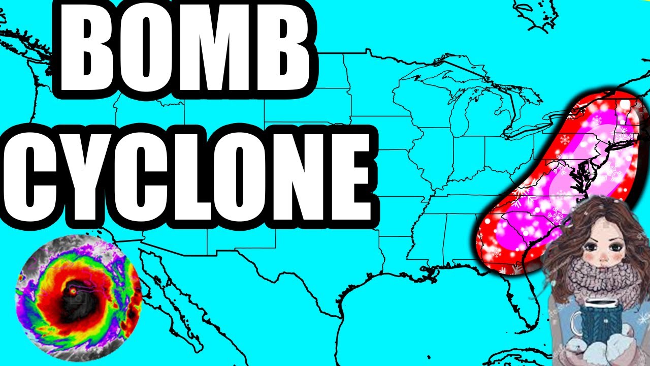 This BOMB Cyclone WIll Bring Lots Of SNOW And Strong WINDS!