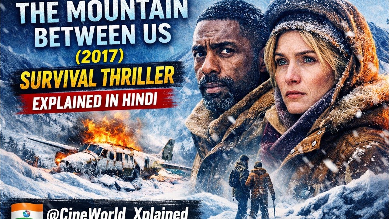 The Mountain Between Us (2017) Survival Thriller Explained in Hindi. @CineWorld_Xplained