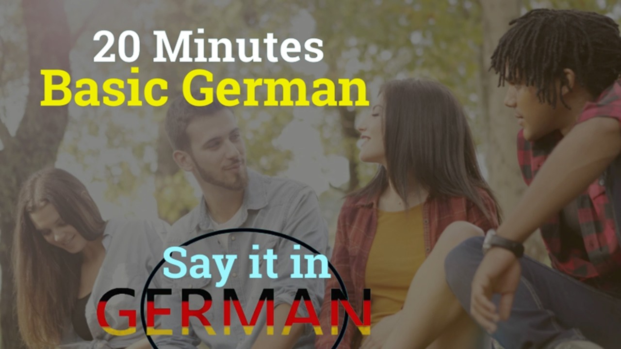 You Need to Learn This! A1 & A2 German in 20 Minutes | Beginners Must Know