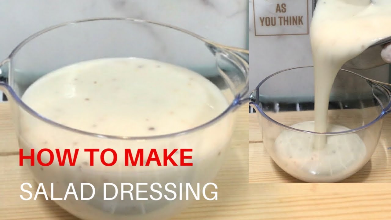 HOMEMADE SALAD DRESSING Easy and Delicious