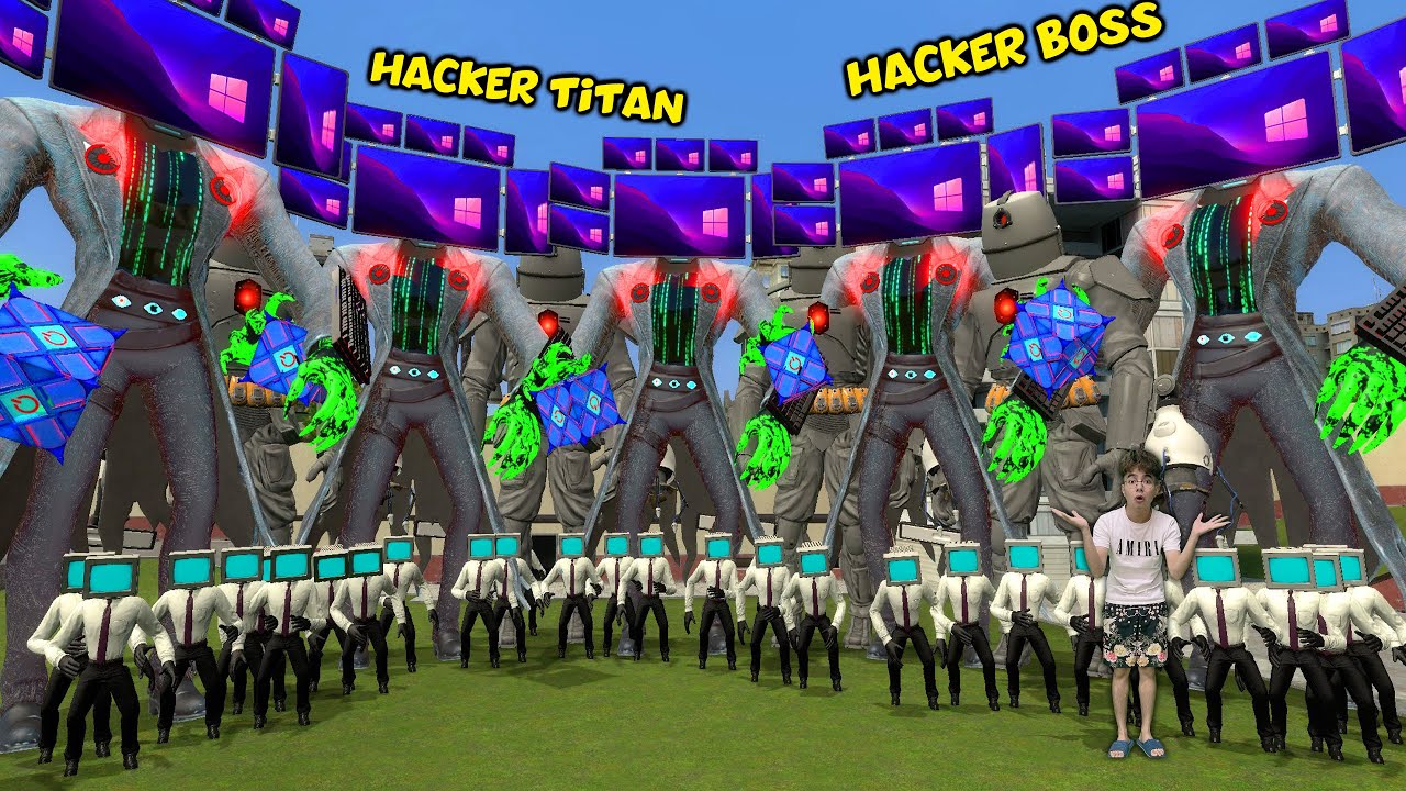 LỒNG TIẾNG TOILET SKIBIDI THẮNG TÊ TÊ NÂNG CẤP BOSS HACKER PC TITAN MAN MẠNH NHẤT VŨ TRỤ