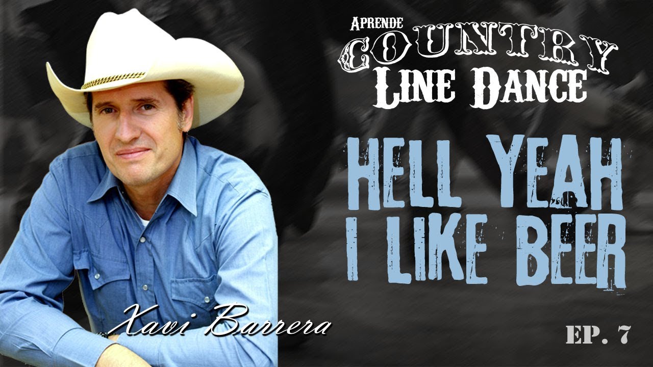 Como bailar HELL YEAH I LIKE BEER - 32 tiempos Country Line Dance Clase y Baile