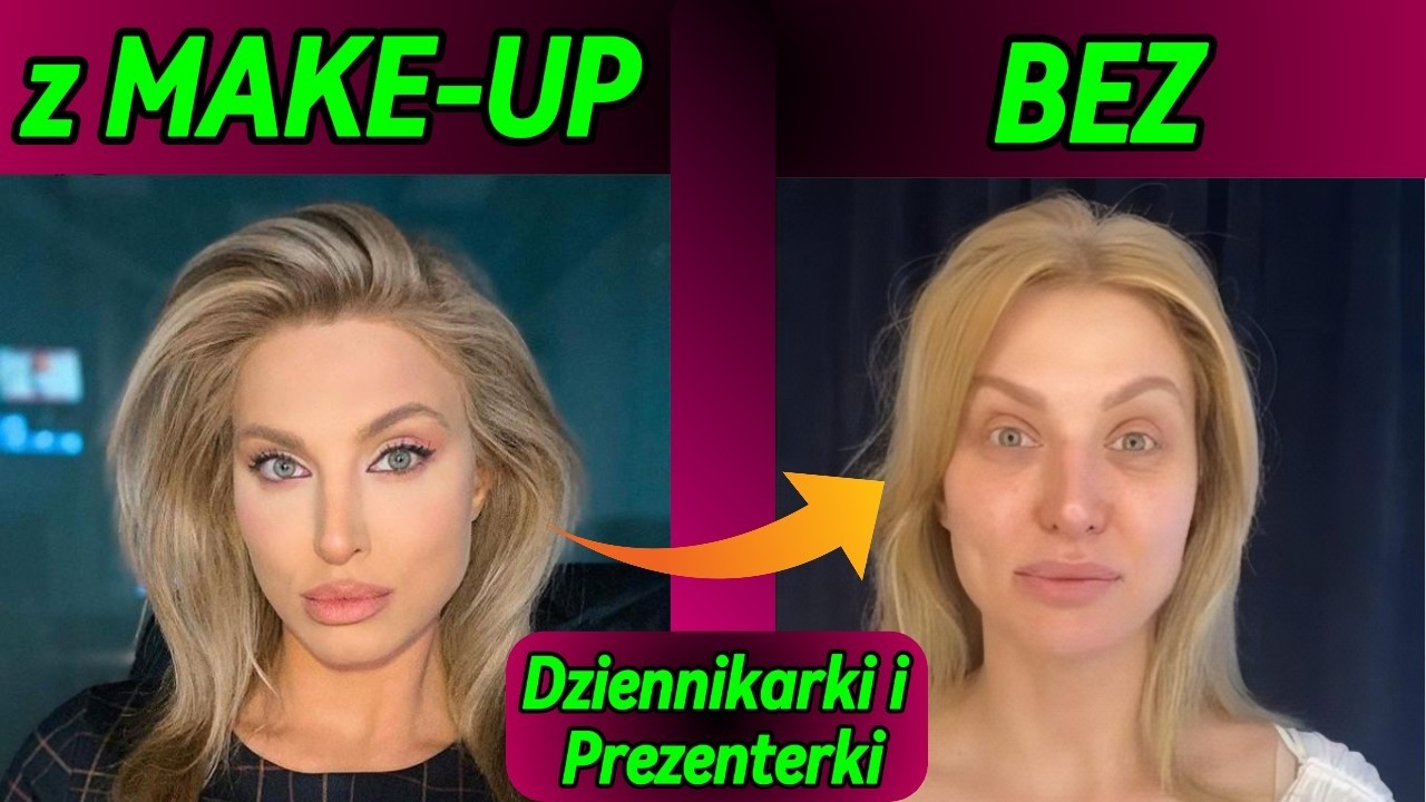 Dziennikarki i Prezenterki BEZ MAKIJAŻU część 2