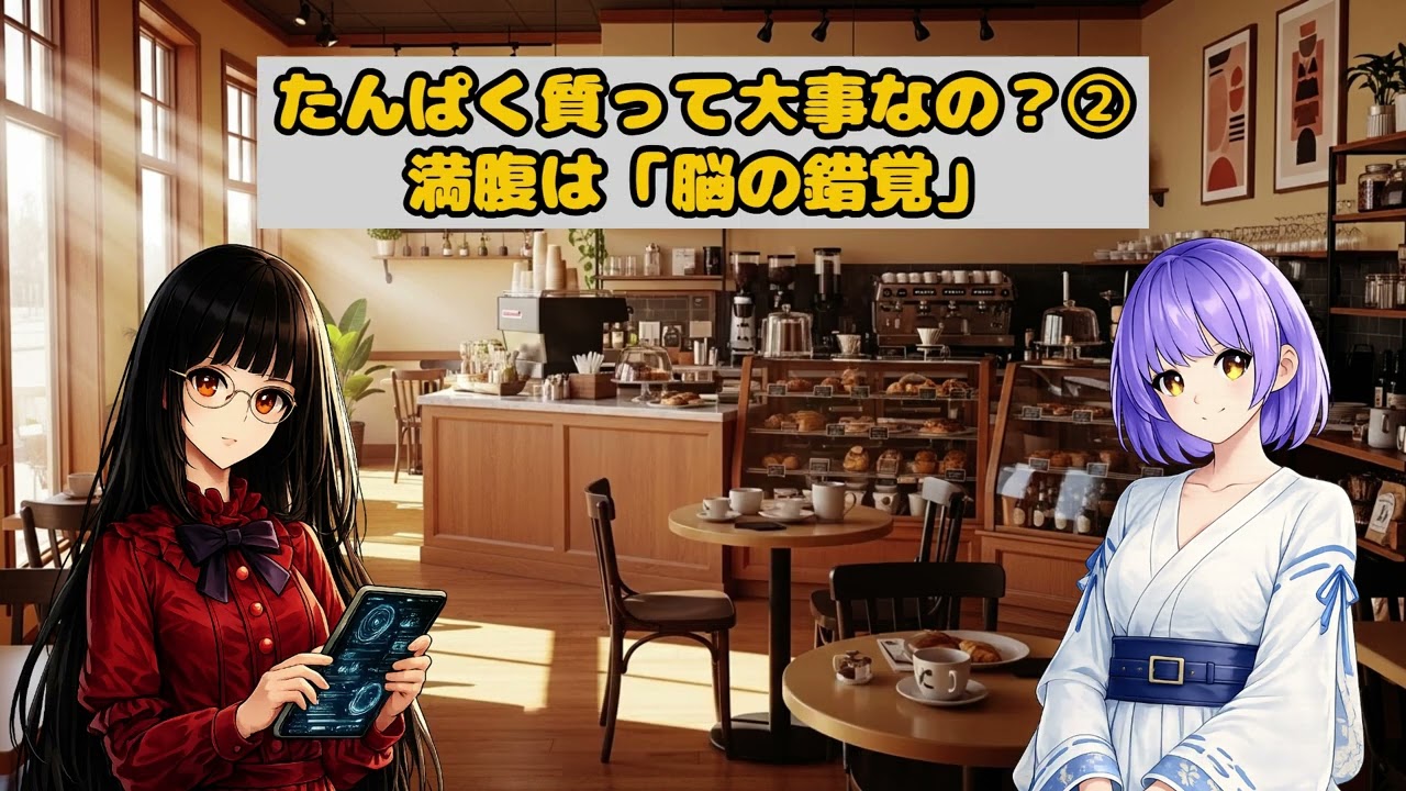 お腹も体も満たされる？先輩と後輩のたんぱく質おしゃべり