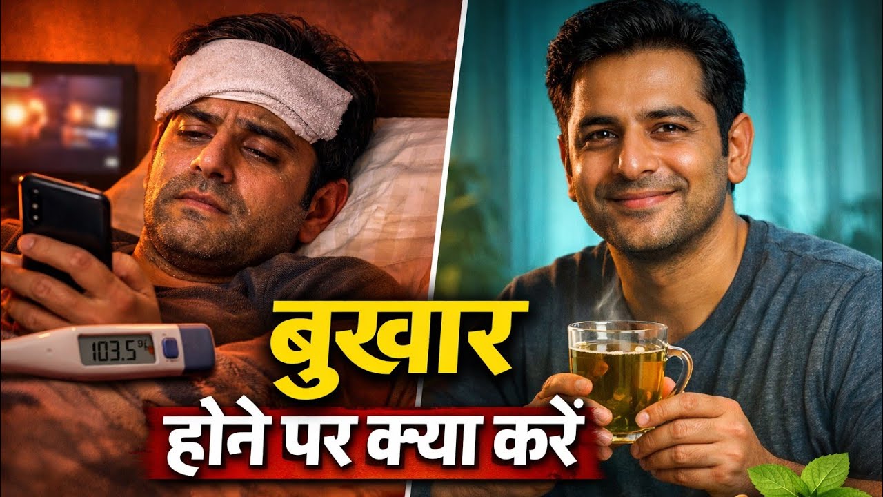 बुखार होने पर क्या करें  |Fever Treatment At Home