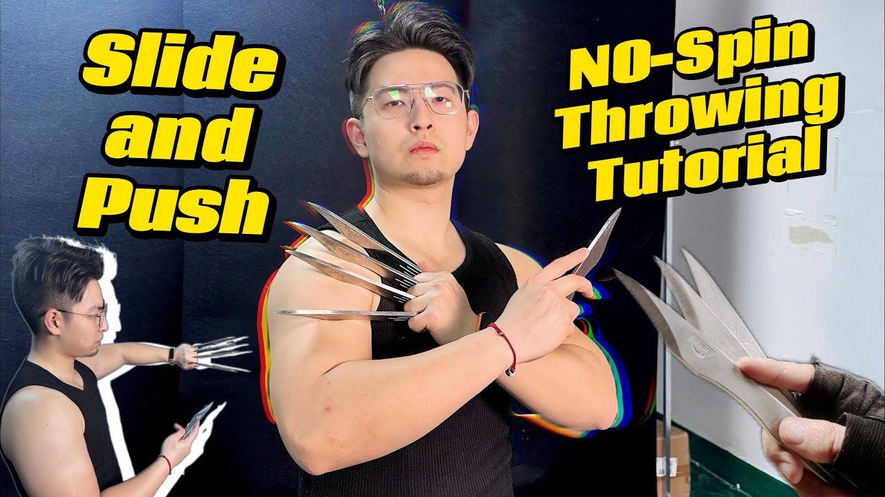 No-Spin Throwing Tutorial: Step to Step; How to Slide and Push!