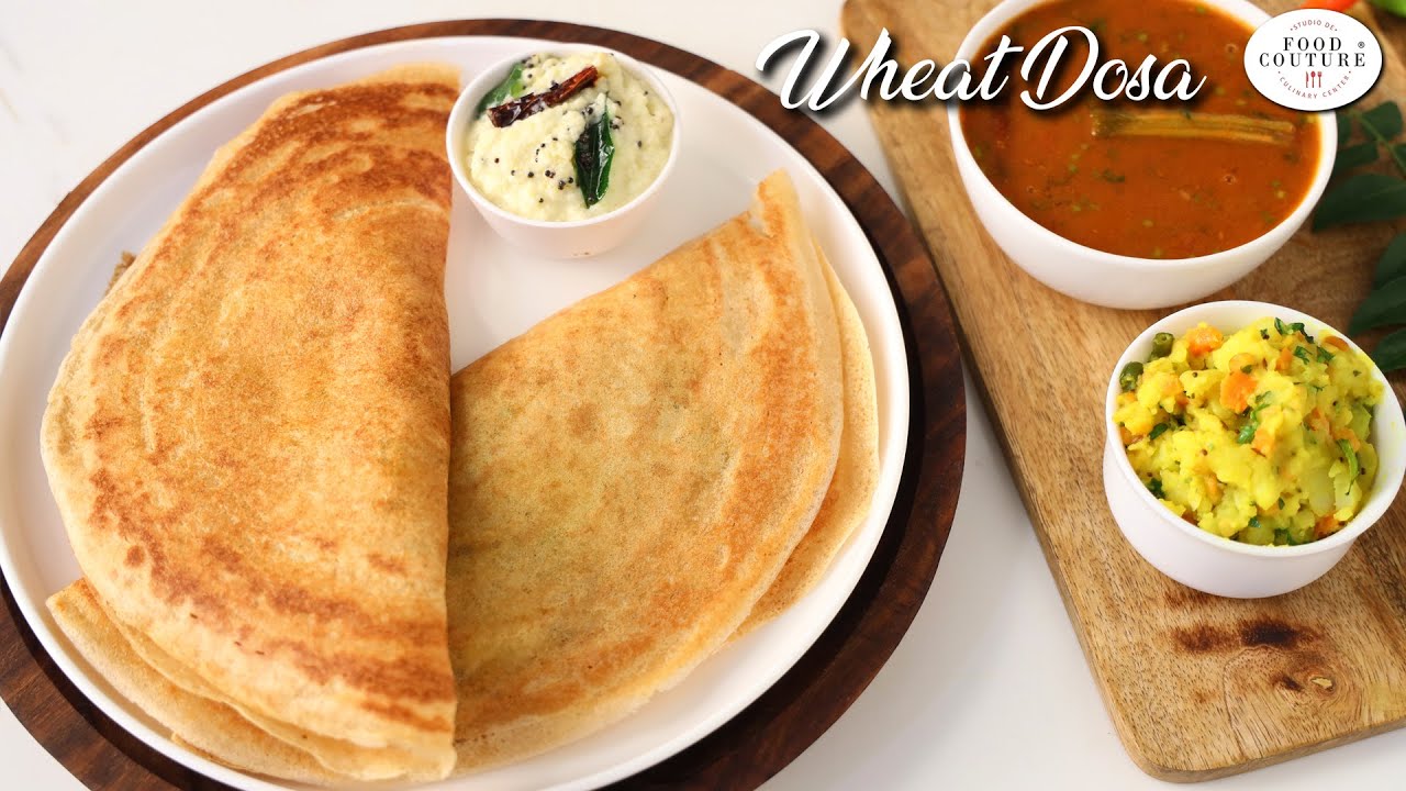 Crispy Wheat Dosa | Easy & Healthy | Chetna Patel Recipes