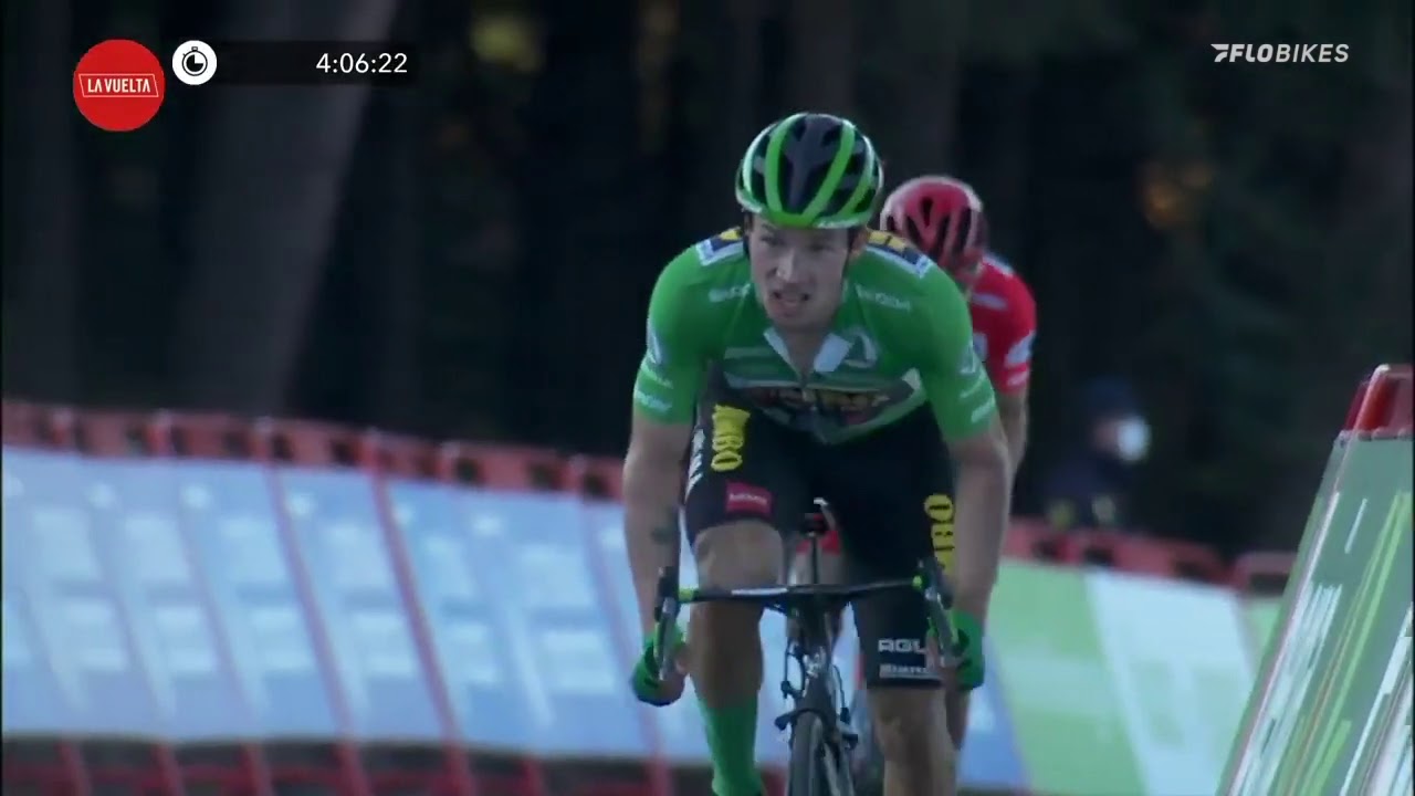 Primoz Roglic vs Richard Carapaz Duel On Vuelta Stage 8