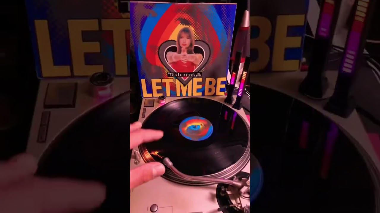 Dance Classics! &ldquo;TALEESA - LET ME BE&rdquo; #dancemusic #eurodance #edm #flashback #vinyl #djmix