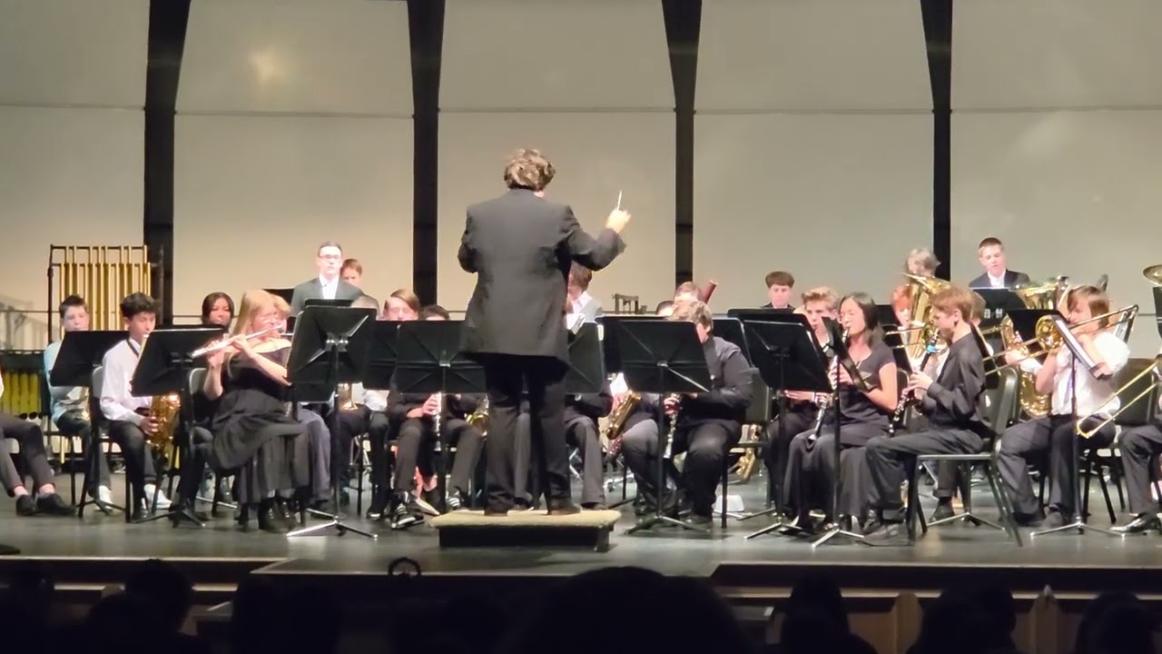 Orem Jr High Music Festival🎶Concert Band🎼Great Job Zenos! 03-04-26❣️