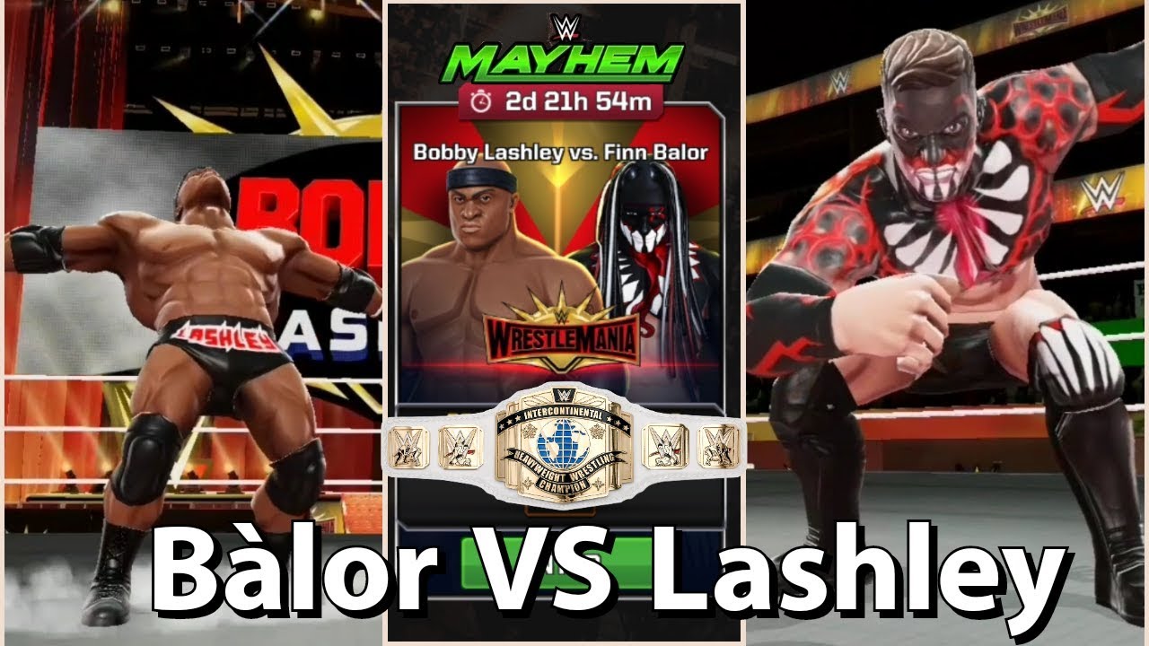 Wrestlemania 35 | Bálor VS Lashley  | WWE MAYHEM