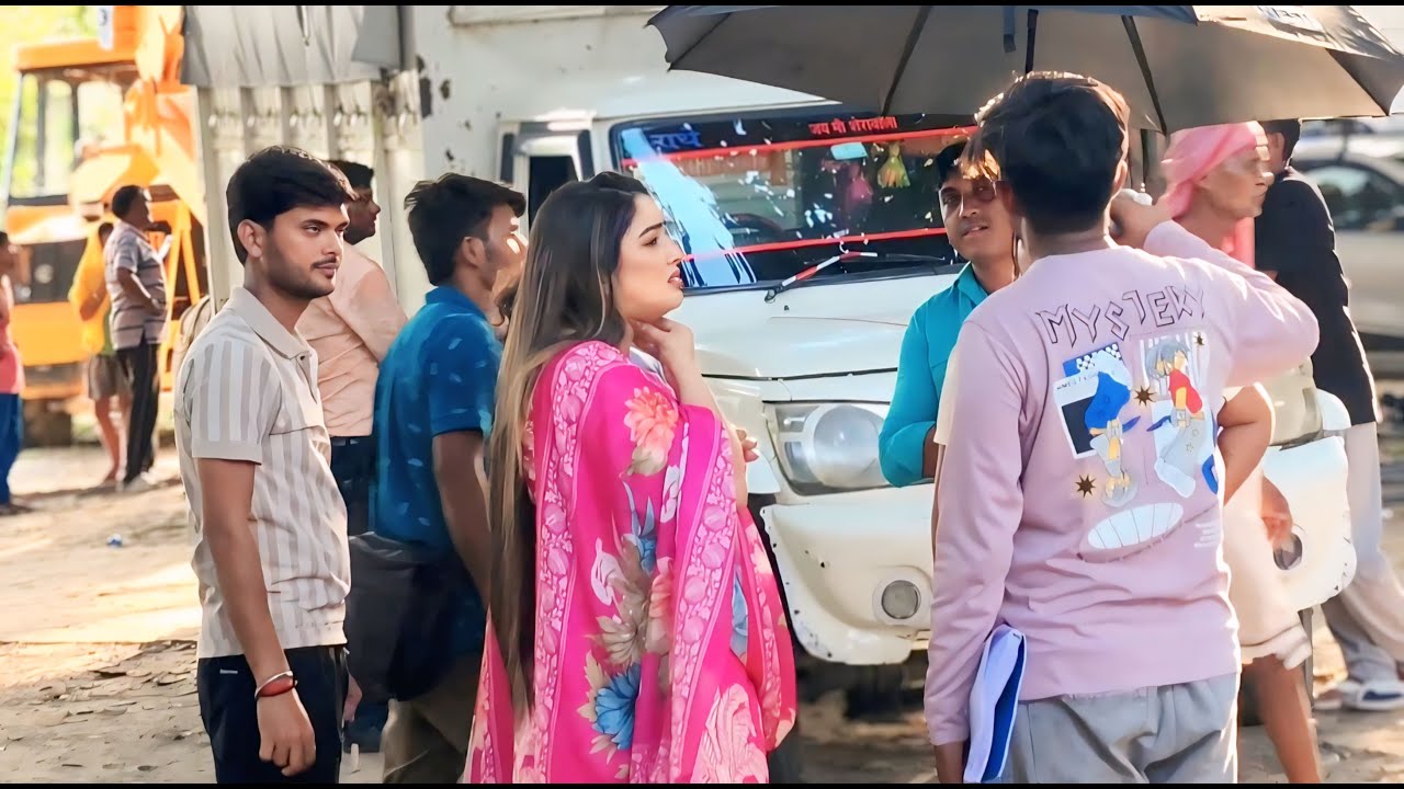 सुपर स्टार आम्रपाली दुबे की लव स्टोरी शुटिंग हो रही है जौनपुर त्रिमूहानी राजेपुर में #aamrpalidubey