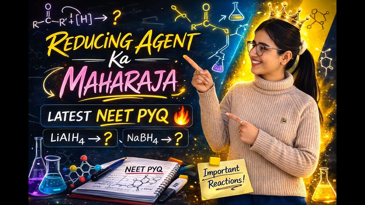 Complete Reducing Agents from NCERT 🔥 | NEET 2026 | Latest PYQ Included