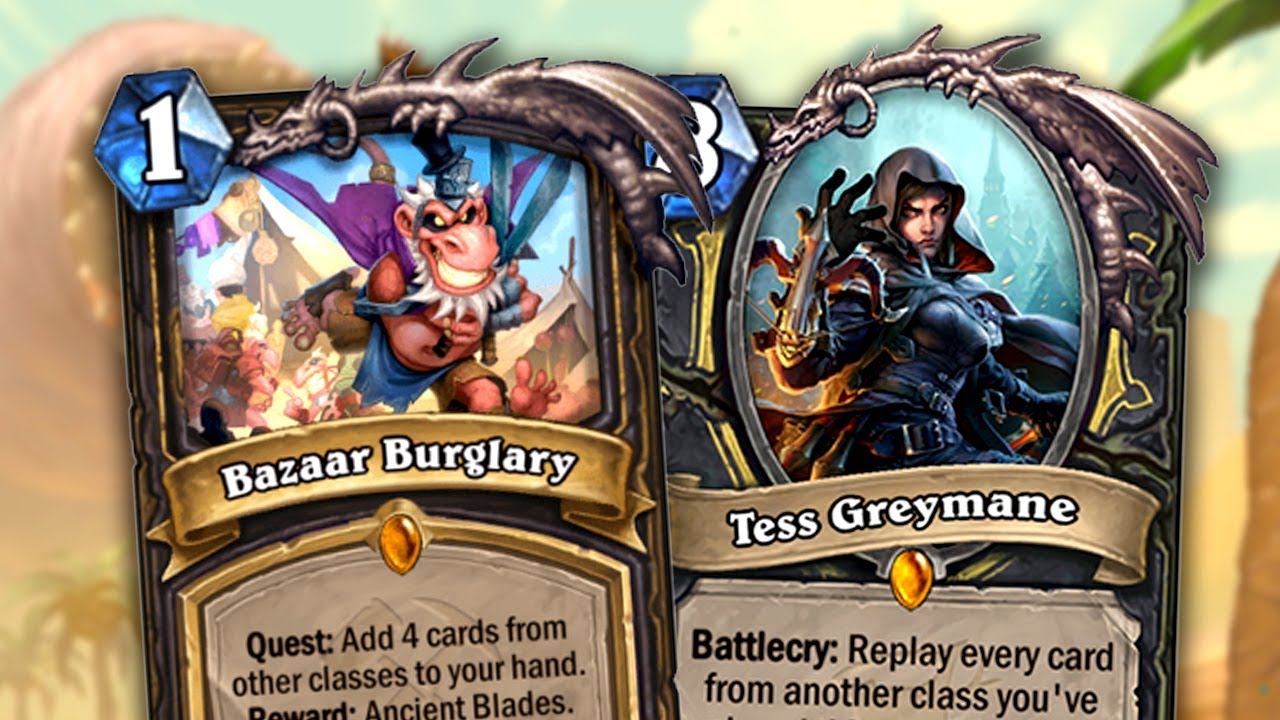 DECK VOLEUR TESS AVEC LA QUETE !! NOUVELLE EXTENSION