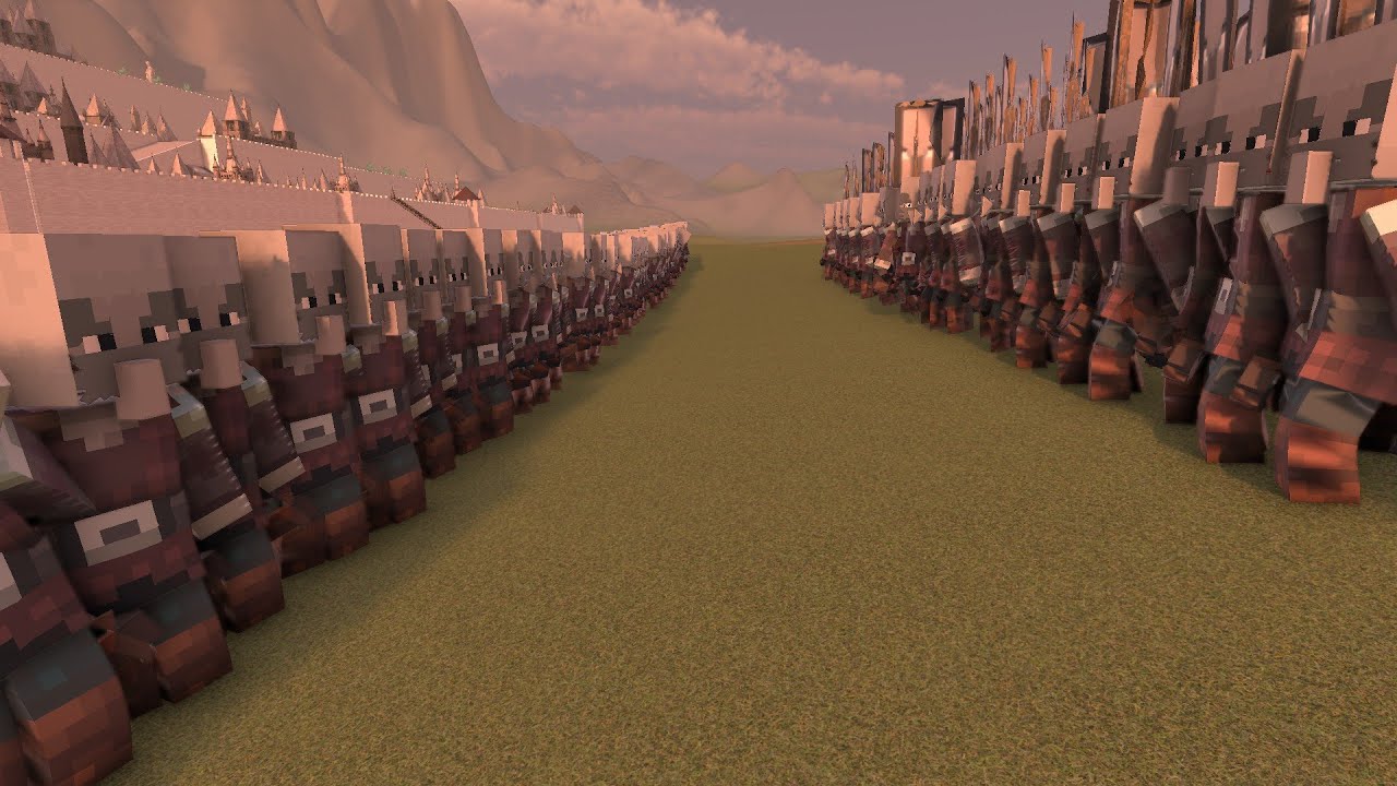 10,000 Raid Captains vs 15,000 Pillagers | UEBS 2 Epic Battle