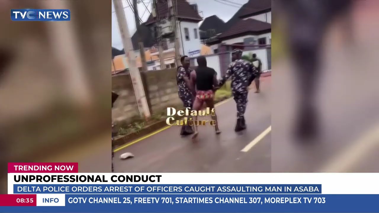 Trending Now: Delta Police Orders Arrest Of Officers Caught Assaulting Man In Asaba
