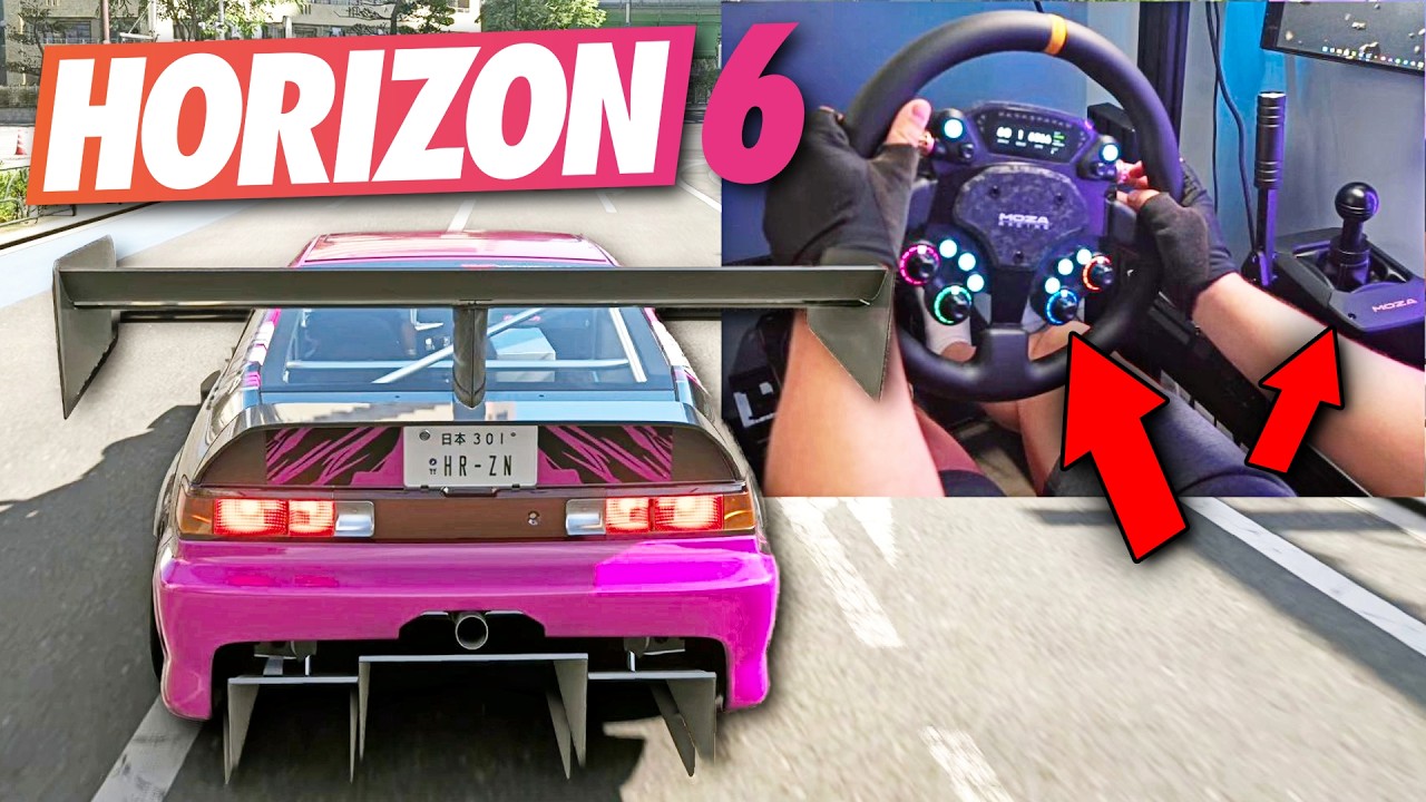 ZMIENIŁEM FANATECA NA MOZA! 😱 Pierwsza jazda w Forza Horizon 6 (Pełna Wersja)