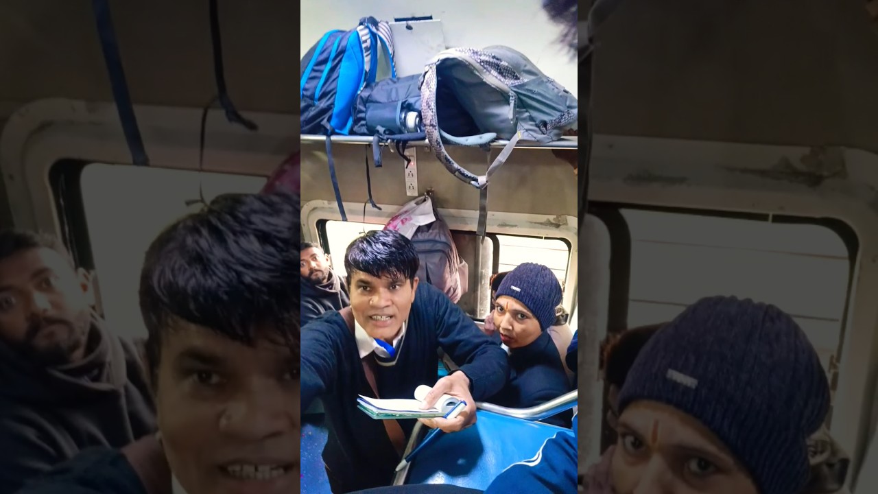 Train me ladai hogyi 😡 || Nicche Utar Sale🤬|| Ticket Faad Dunga 😱 