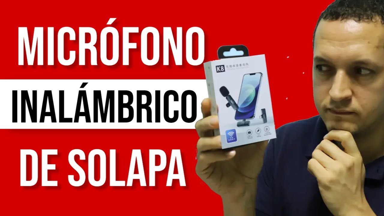 Micrófono de solapa inalámbrico tipo c para celular Android / iphone