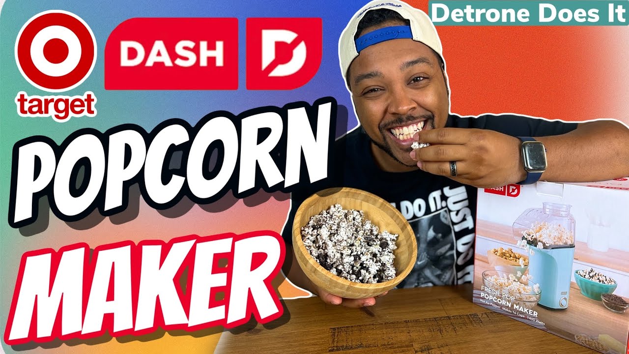 How to make gourmet popcorn | Dash Electric Popcorn Maker
