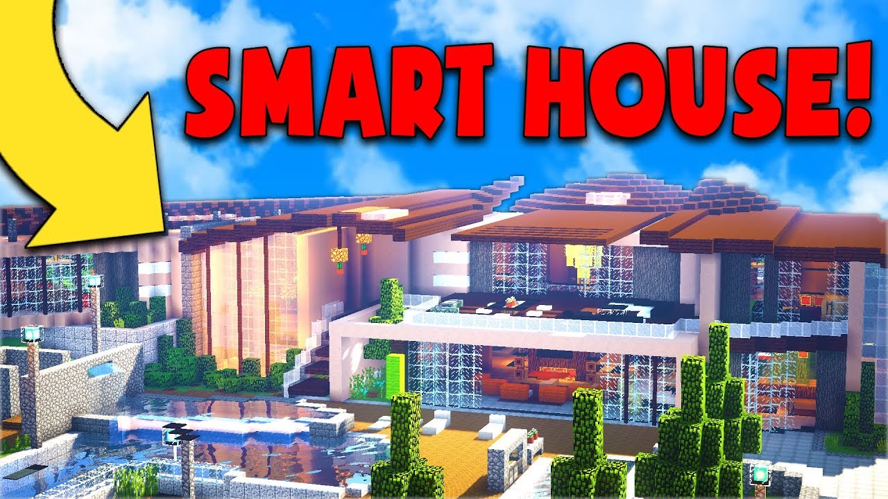THE WORLDS SMARTEST HOUSE IN MINECRAFT!