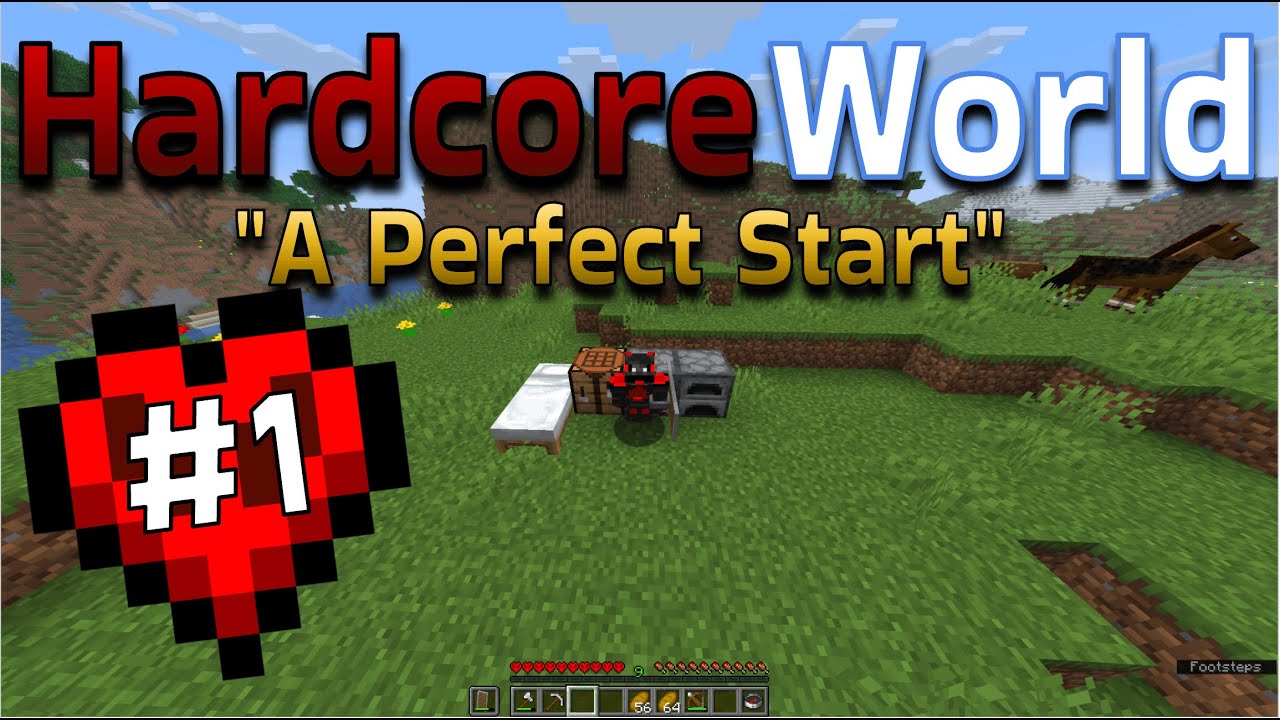 Minecraft Hardcore Survival World - Episode 1 