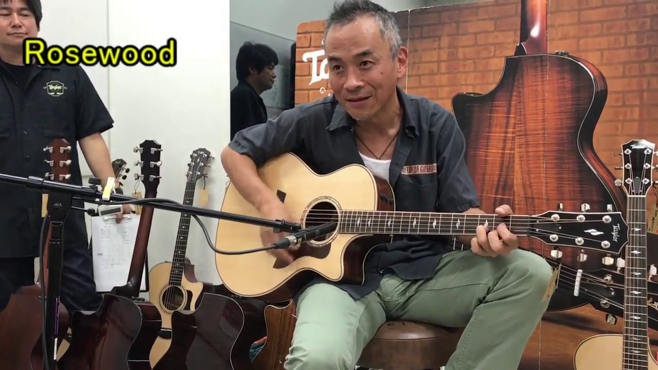 テイラー　ギター　サウンド　比較　Taylor Guitars Road Show 2019