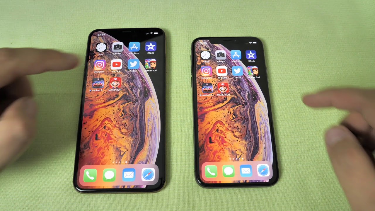 Кто быстрее IPhone XS Max или  IPhone X
