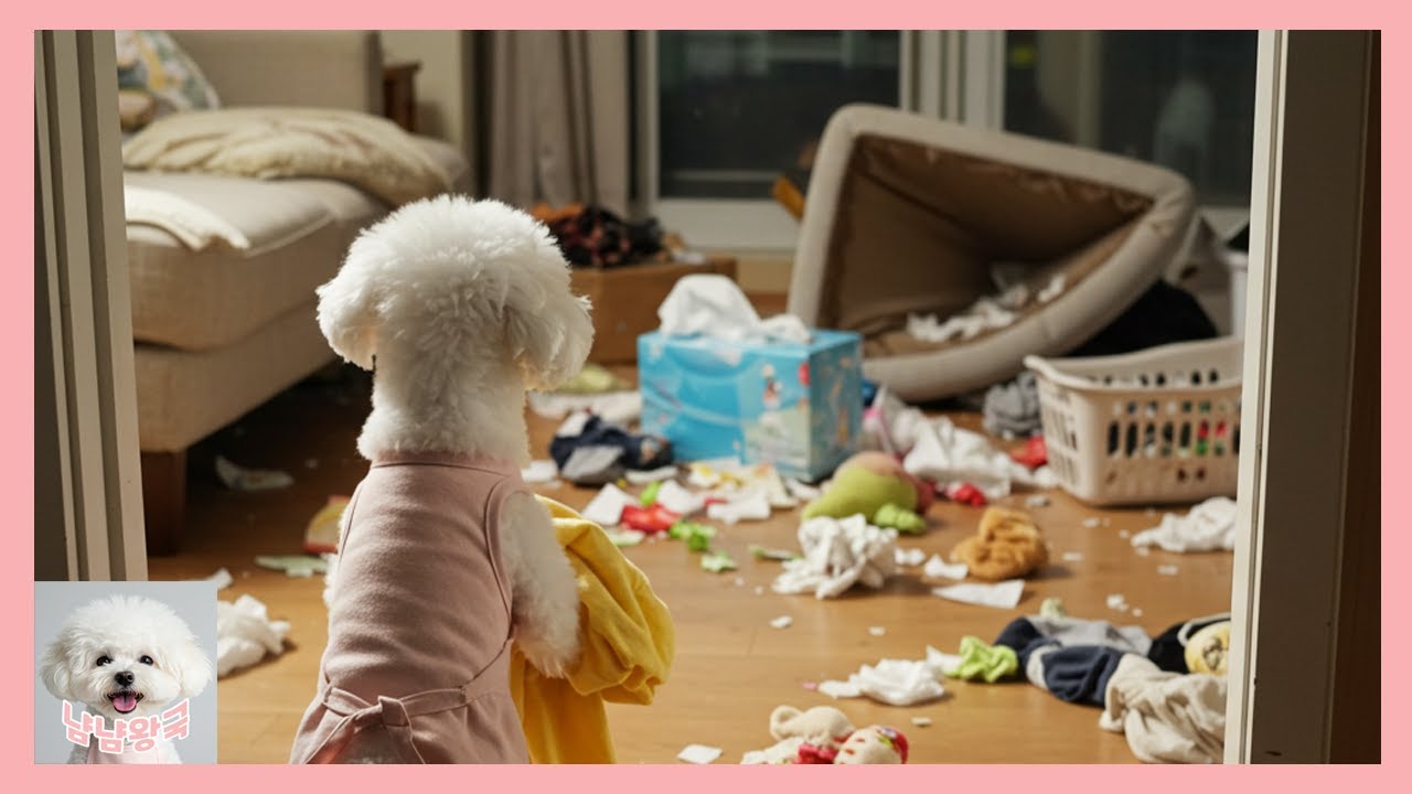 사고뭉치 냠돌이와 할머니의 재봉틀 | 냠냠이의 육아일기 2편